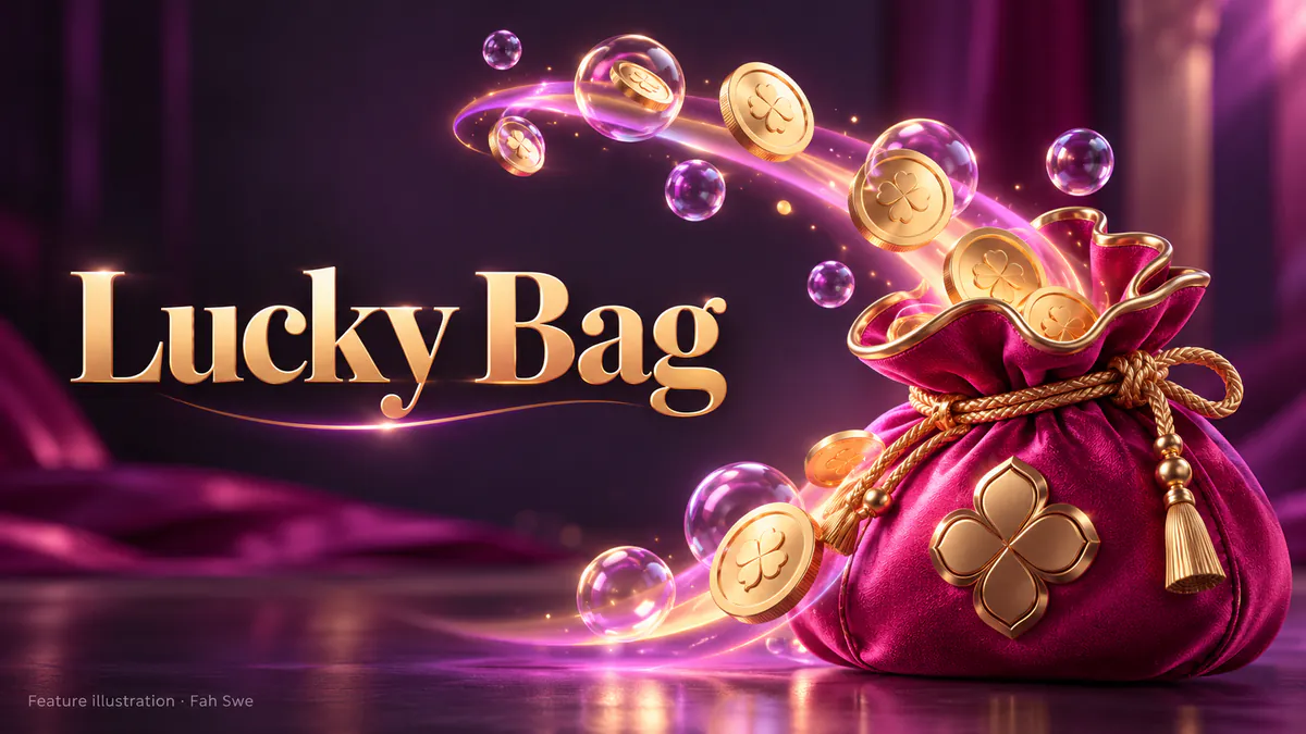 Feature 3 — Lucky Bag & Coin-Return Animation — feature development by Fah Swe