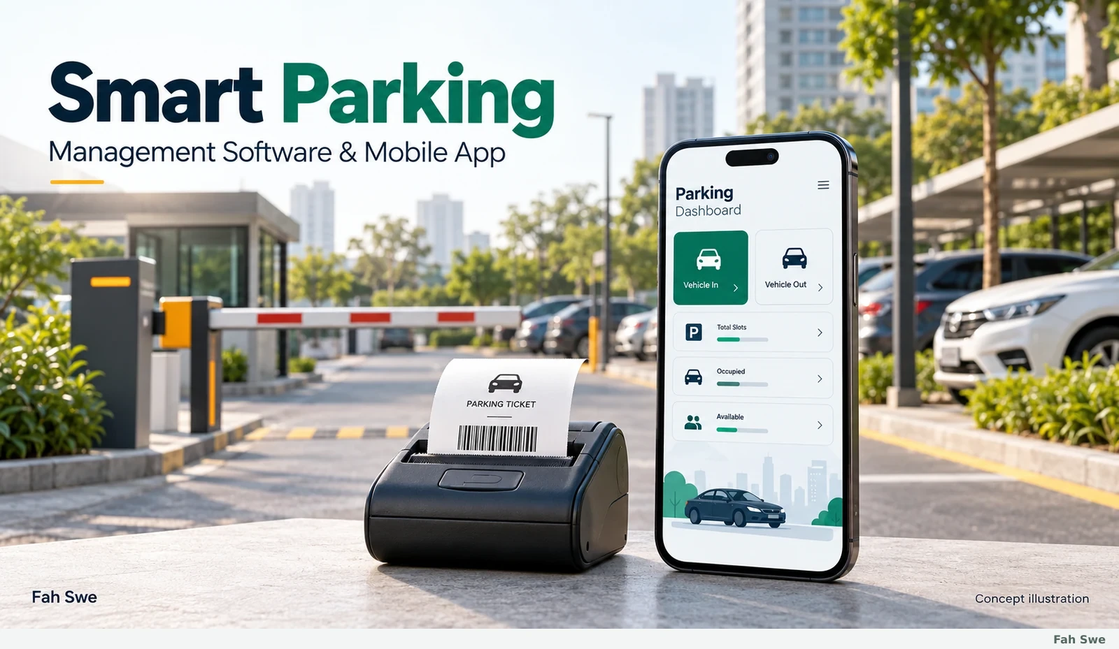 Smart Parking Management Software & Mobile App: Features, Workflow and Complete Guide